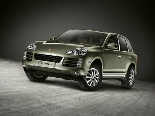 Коврики текстильные "Классик" для Porsche Cayenne (suv / 957) 2007 - 2010, черные, 4шт.